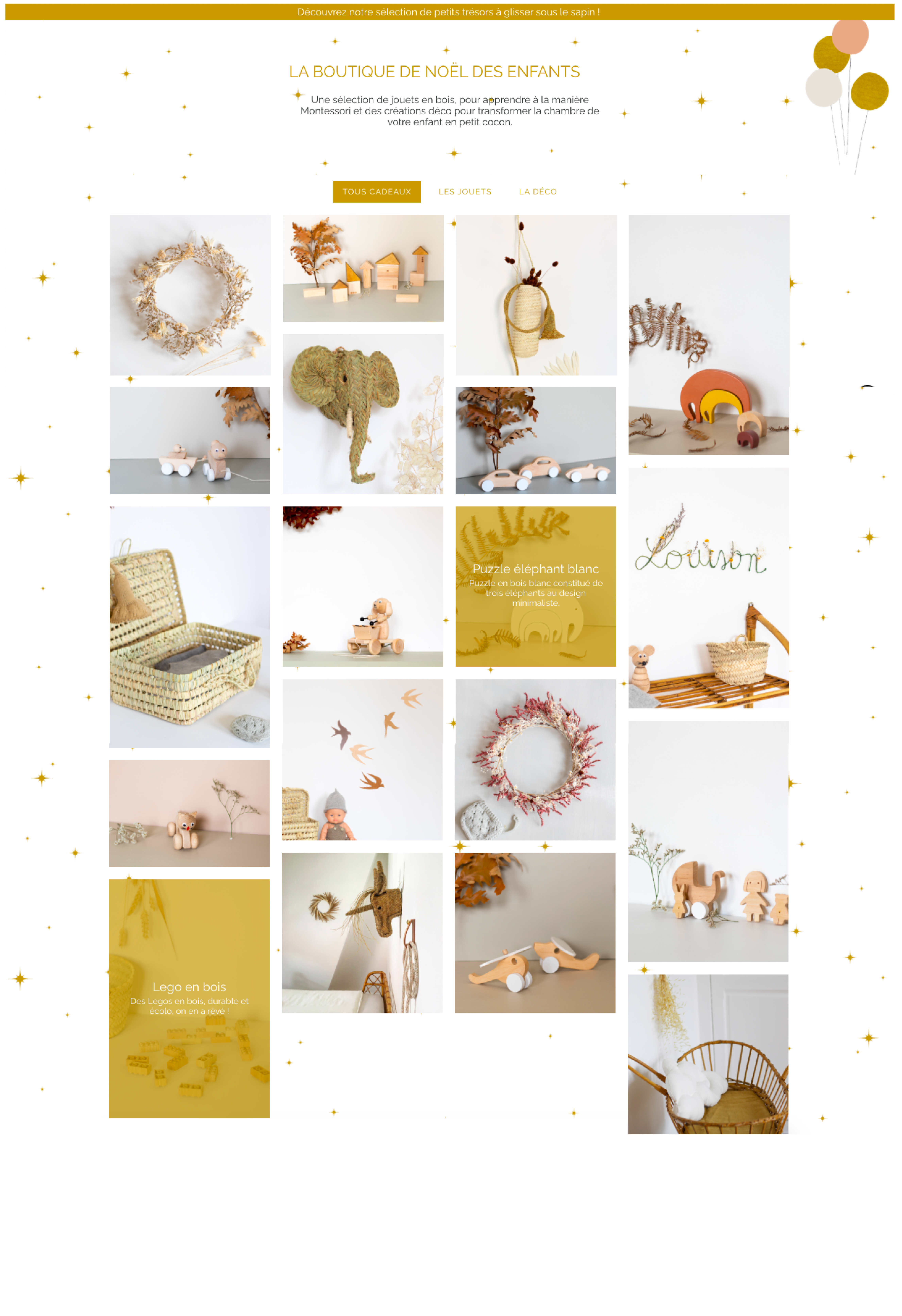 webdesign-noel-Trendy-Little Webdesign thème Noël site e-commerce